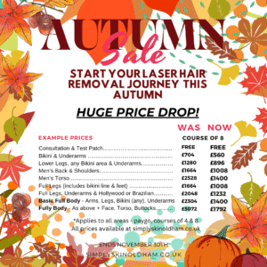 Laser Hair Removal at Simply Skin Laser Clinic in Oldham