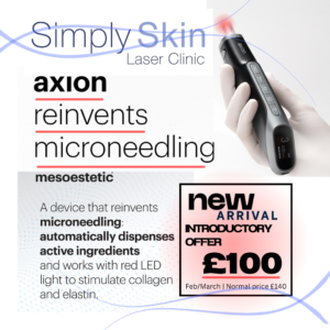 Axion Skin Needling by mesoestetic at Simply Skin Clinic Oldham